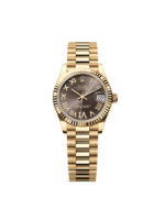 Rolex Datejust m278278-0032 Dark Grey 31mm Dial President Bracelet Watch