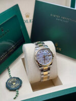 Rolex Datejust m278273-0027/0028 31mm White Mother-of-Pearl Dial Stainless Steel and Yellow Gold Oyster Watch - Image 4