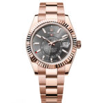 Rolex  Sky-Dweller 42mm 336935-0004 Rose Gold Rhodium Dial Oyster