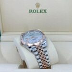 Rolex Datejust 41mm 126331 MOP Diamond Jubilee Steel and Rose Gold Watch - Image 7