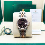 Rolex Datejust m278341-0003/0004 Chocolate Dial 31mm Oyster Bracelet - Image 8