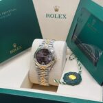 Rolex Datejust m278273-0017/0018 31mm Dark Grey Dial Stainless Steel and Yellow Gold Oyster Watch - Image 5