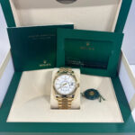 Rolex  Sky-Dweller 42mm 336938-0006 Yellow Gold White Dial Jubilee - Image 7