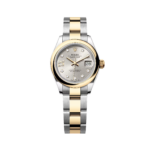 Rolex Lady-Datejust 28mm 279163 Silver Diamond Dial