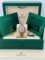 Rolex Datejust m278271-0015/0016 Silver 31mm Dial Oyster Bracelet Watch - Image 8