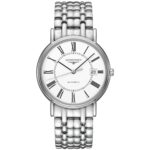 Longines Men's L4.921.4.11.6  Presence Stainless Steel Watch