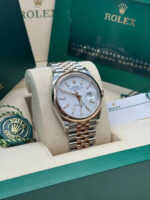 Rolex  Datejust 36mm 126201 White Dial Jubilee Bracelet Watch - Image 4
