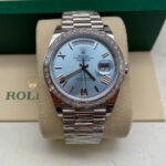 Rolex Day-Date 40mm 228396TBR-0030 Ice Blue Roman Dial - Image 7