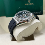 Rolex  Sky-Dweller 42mm White Gold Black Dial Oysterflex - 336239 - Image 3