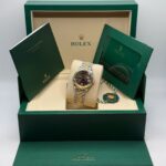 Rolex Datejust m278273-0017/0018 31mm Dark Grey Dial Stainless Steel and Yellow Gold Oyster Watch - Image 9
