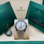 Rolex  Datejust 41mm 126334 Silver Index Jubilee Stainless Steel Mens Watch - Image 3