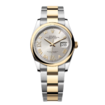 Rolex  Datejust 126203 Silver Roman Dial 36mm Domed Bezel