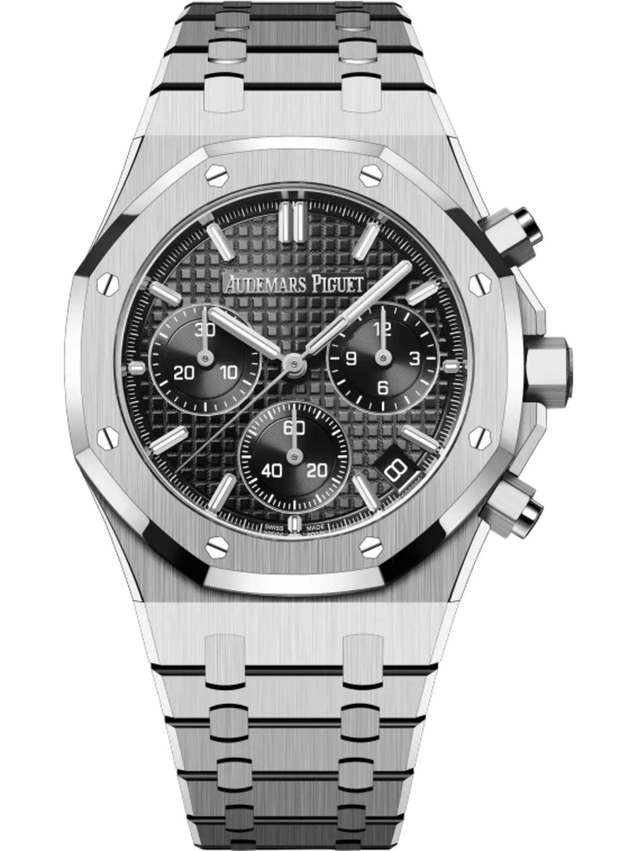 59E76245-EBC3-3FD4-687F-D284191DD88C.png Audemars Piguet ROYAL OAK Black Dial CHRONOGRAPH 41mm - Image 1