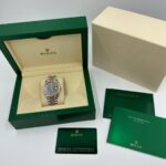 Rolex  Datejust 36mm 126281 Slate Fluted Motif Diamond Dial Diamond Bezel and Oyster Bracelet - Image 18