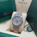 Rolex  Datejust 36mm 126284 Mother-of-Pearl Dial Oyster Bracelet - Image 11