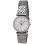 Longines Women's L45130876 La Grandes Classiques Flagship Diamond Stainless Steel Watch