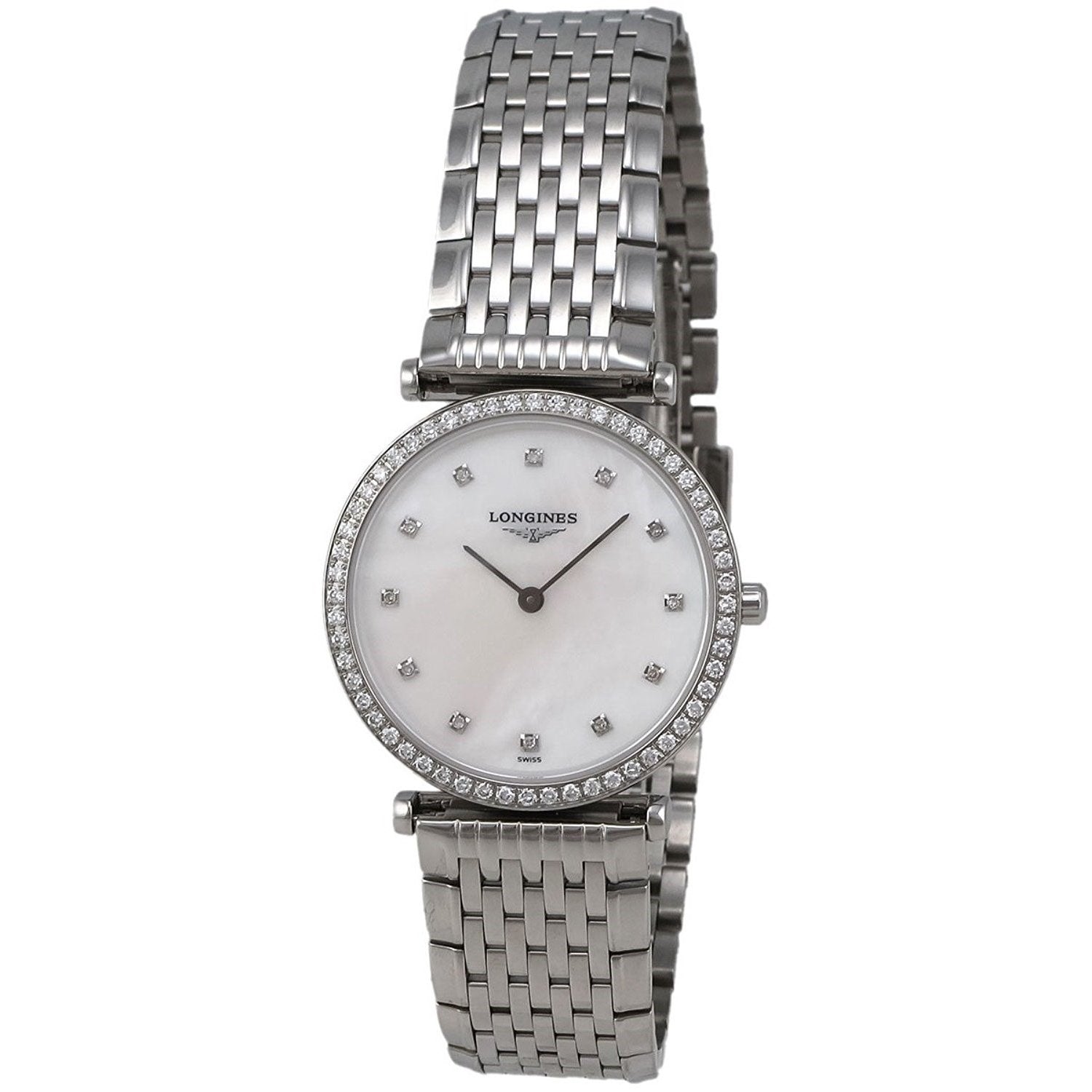 5A22DE49-6482-8C47-7186-6725771E8925.jpg Longines Women's L45130876 La Grandes Classiques Flagship Diamond Stainless Steel Watch - Image 1