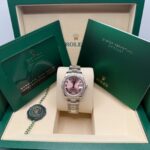 Rolex Datejust m278384RBR-0027/0028 Pink 31mm Dial Oyster Watch - Image 11