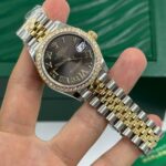 Rolex Datejust m278383RBR-0017/0018 31mm Dark Grey Dial Oyster Bracelet - Image 10