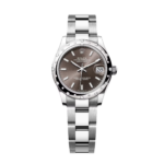 Rolex Datejust m278344 Dark Grey Dial 31mm Domed Diamond