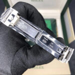 Rolex Submariner Silver Black Diamond 40mm - Image 5