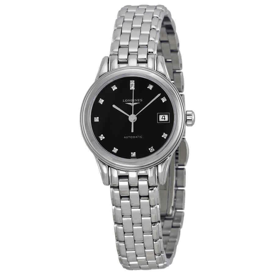 5B1757B9-432F-A627-E4F5-689B815285D6.jpg Longines Women's L42744576 Flagship Stainless Steel Watch - Image 1