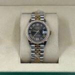 Rolex Datejust m278383RBR-0017/0018 31mm Dark Grey Dial Oyster Bracelet - Image 3