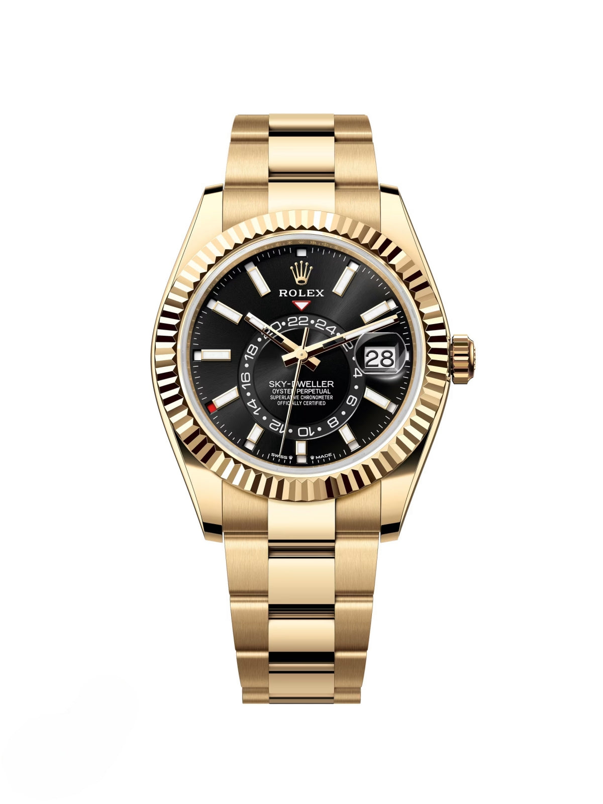 5B251AAF-8C3D-0A6E-FB84-50122900A576.jpg Rolex Sky-Dweller 42mm 336938-0002 Yellow Gold Black Dial Oyster - Image 1