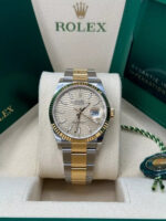 Rolex  Datejust 36mm 126233 Golden Fluted Motif 36mm Dial Oyster Bracelet - Image 3