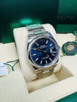 Rolex  Datejust 36mm 126200 Oyster Perpetual Blue Fluted Motif Dial Jubilee Stainless Steel - Image 8