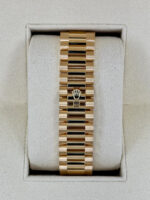 Rolex  Yellow Gold President Day Date 40mm Black Diamond Baguette Dial - 228238 - Image 6