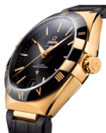 Omega Constellation Gents' Selection 41mm Black Dial 18k Yellow Gold Strap 131.63.41.21.01.001 - Image 3