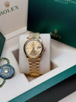 Rolex Datejust m278278-0040 Champagne 31mm Dial President Bracelet Watch - Image 7