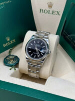 Rolex  Datejust 36mm 126234 Black Index Jubilee Stainless Steel Mens Watch - Image 10