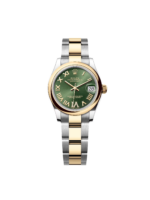 Rolex Datejust m278243-0015/0016 31mm Olive Green Dial Yellow Rolesor Oyster Watch