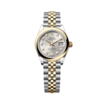 Rolex Lady-Datejust 28mm 279163 Silver Diamond Dial