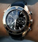 Omega Seamaster Planet Ocean 600M 45.5mm Black Dial Sedna™ 18k Rose Gold Strap 215.63.46.51.01.001 - Image 5