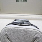Rolex Lady-Datejust 28mm 279384RBR Silver Diamond Dial & Diamond Bezel, Stainless Steel Jubilee Bracelet Women's Watch - Image 4