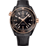Omega Seamaster Planet Ocean 600M 45.5mm Black Dial Black ceramic Strap 215.63.46.22.01.001