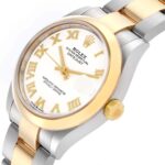 Rolex Datejust m278243-0001/0002 31mm White Dial Yellow Rolesor Oyster Watch - Image 6