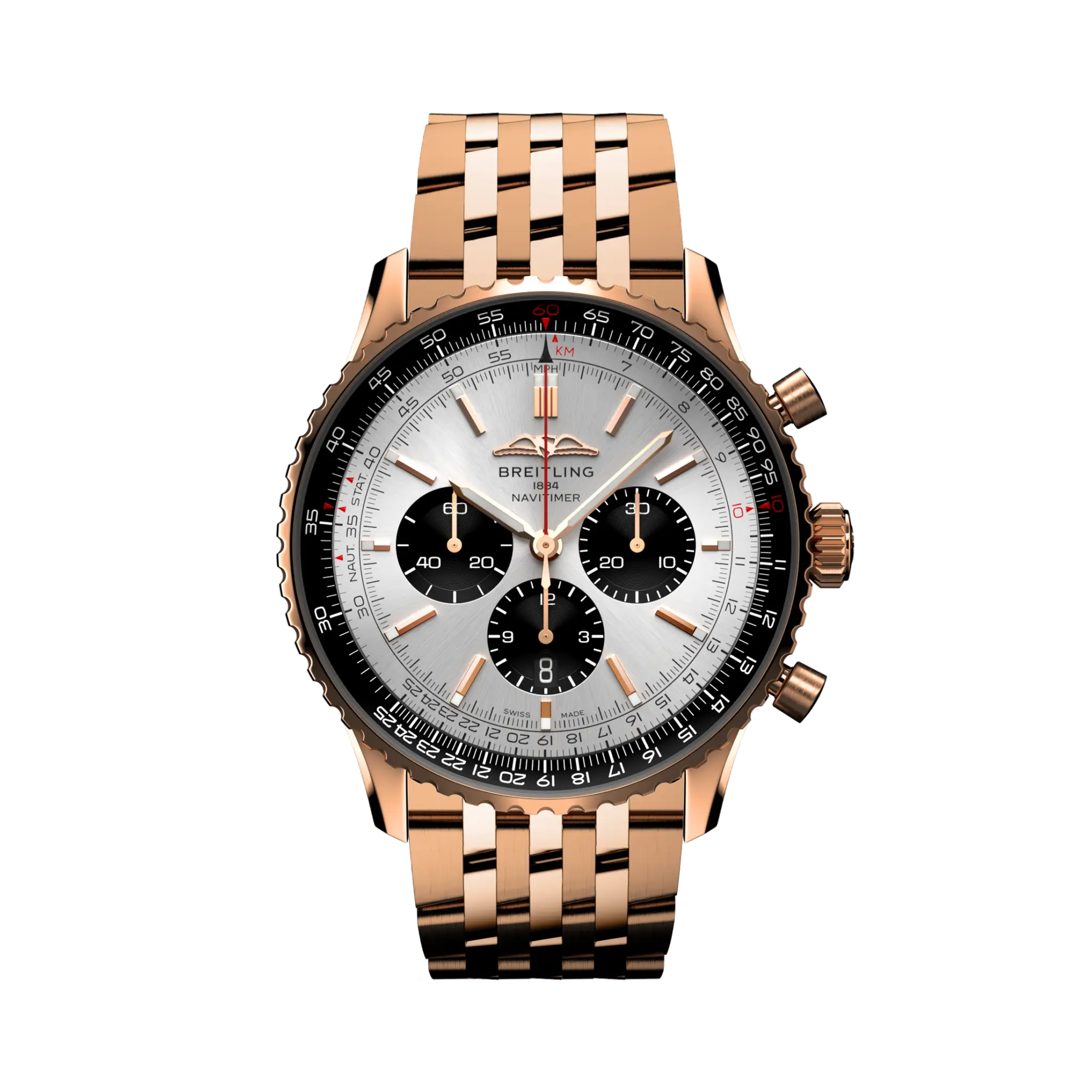 5EA856B3-F751-404B-A7FA-15A5FD9AB021.png Breitling Navitimer B01 Chronograph 46 RB0137241G1R1 - Image 1
