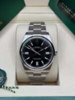 Rolex  Oyster-Perpetual 41mm 124300-0002 Stainless Steel Black Index Dial Watch - Image 2