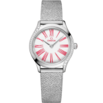 Omega De Ville Mini Trésor 26mm White Dial with Diamonds Stainless Steel Bracelet 428.15.26.60.04.003