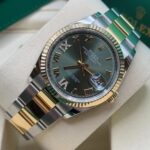 Rolex  Datejust 36mm 126233 Olive-green Roman Diamond Dial Two-Tone Jubilee Bracelet - Image 13