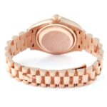 Rolex Lady-Datejust 28mm 279175 Chocolate Dial President Everose Gold - Image 7