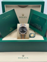 Rolex  Datejust 36mm 126281 Slate Dial Oyster Bracelet - Image 14