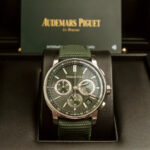 Audemars Piguet Code 11.59 Green Dial Green Rubber Strap Watch 41mm 26393ST.OO.A056KB.01 - Image 2