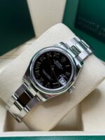 Rolex Datejust m278240-0001/0002 31mm Black Roman Domed Bezel Oyster Oystersteel - Image 6
