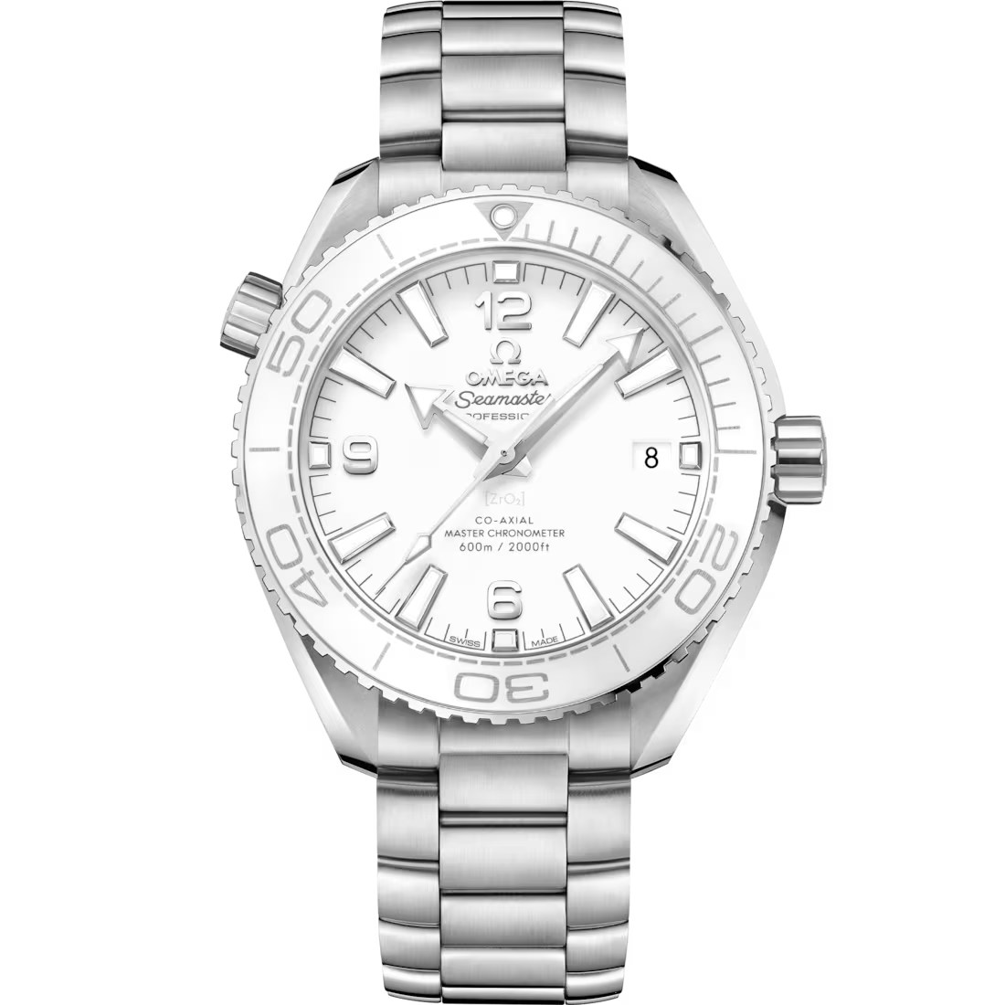 6111740E-5418-5CE7-9F8C-A5675B53AE1E.avif Omega Seamaster Planet Ocean 600M 39.5mm White Dial Stainless Steel Bracelet 215.30.40.20.04.001 - Image 1