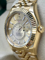 Rolex  Sky-Dweller 42mm 336938-0004 Yellow Gold Champagne Dial Jubilee - Image 4